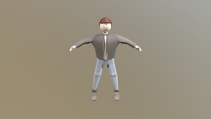 Bo - First iteration of the hero 3D Model