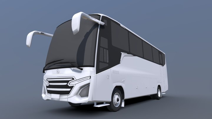 Adiputro Jetbus 5 Medium 3D Model