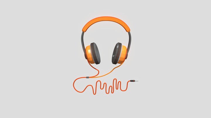 Headphones 3D Model