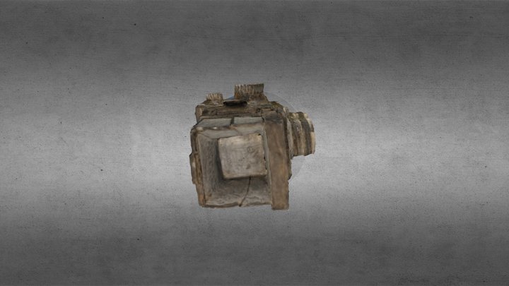 Twin-lens-camera 3D Model