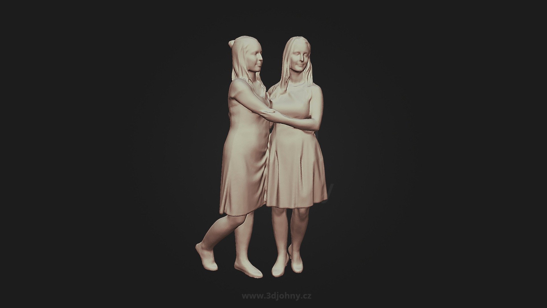 Andulka a Káťa — Sketchfab embed 3D viewer