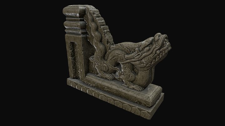 Dragon Le Dynasty - 17th century -HaNoiCity 3D Model