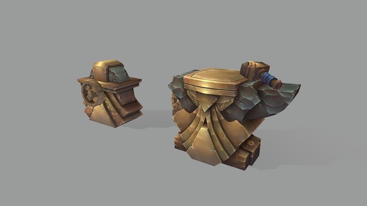 Dwarf_Props_ZugZug_Contest 3D Model