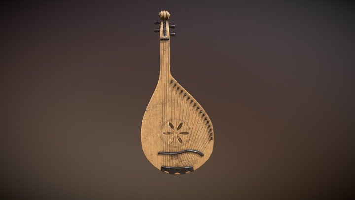 Kobza 3D Model
