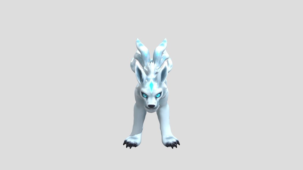Legendary tiger–kitsune hybrid creature.