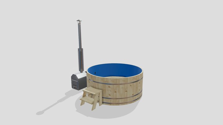 Wooden 2.2m - copy 3D Model