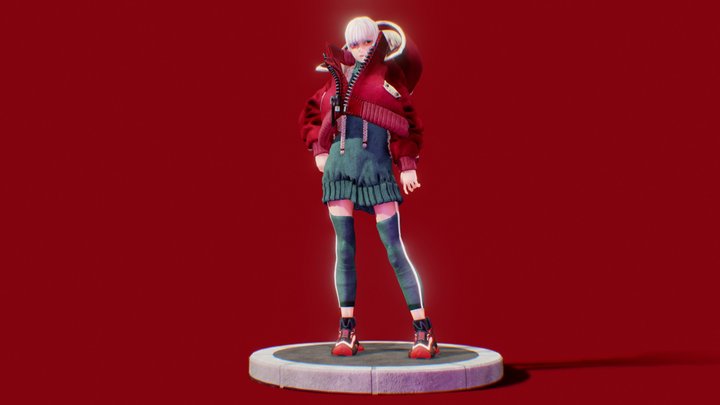 Redhood 3D Model