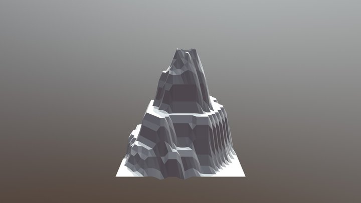 Volcano Model 3D Model
