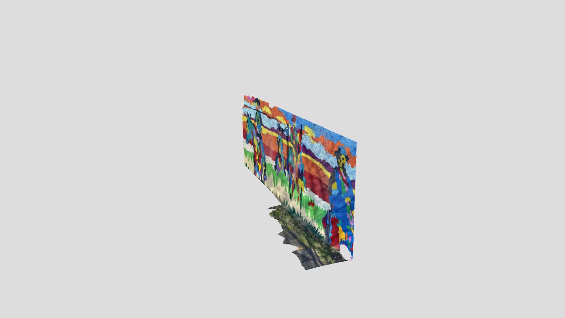 Painted horses-poly