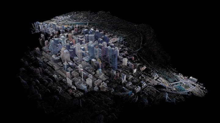 Calgary, Canada 3D Model
