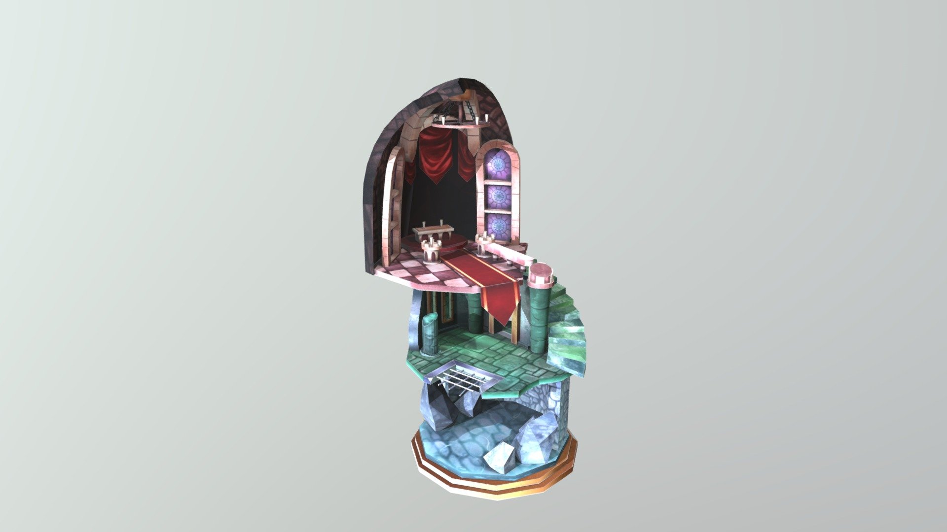 Church Diorama - 3D model by sophia.mian.acc [9c112d0] - Sketchfab