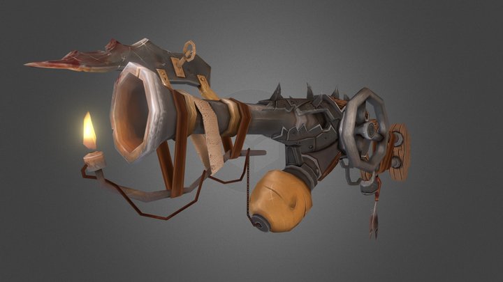 Scorcha Rod 3D Model