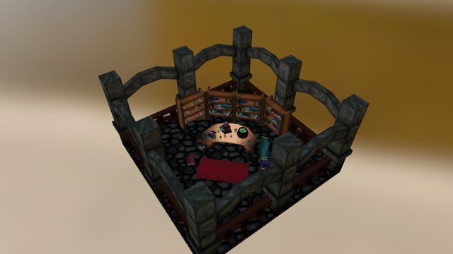 Magic Room 3D Model
