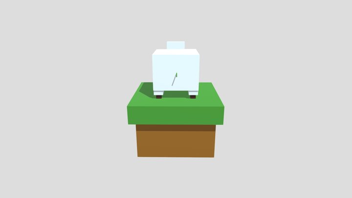 sketch with a sheep 3D Model