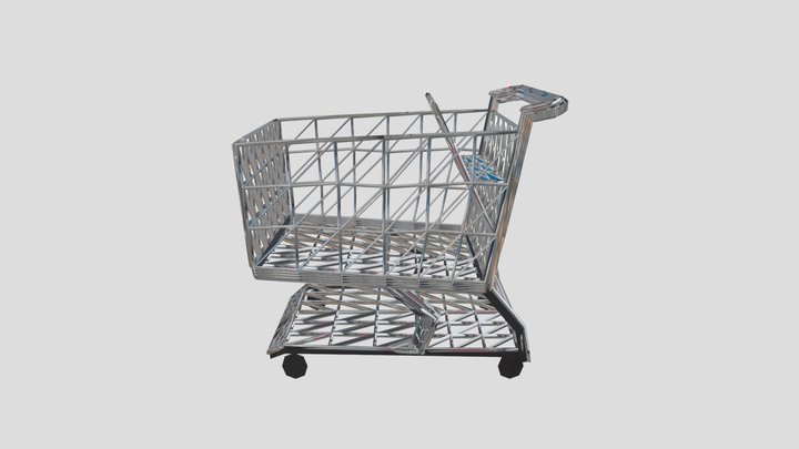 Shopping Cart 3D Model
