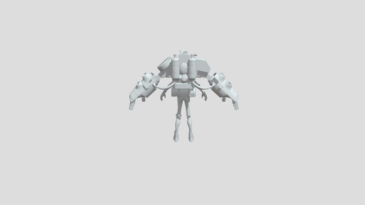 Mr Mech 3D Model
