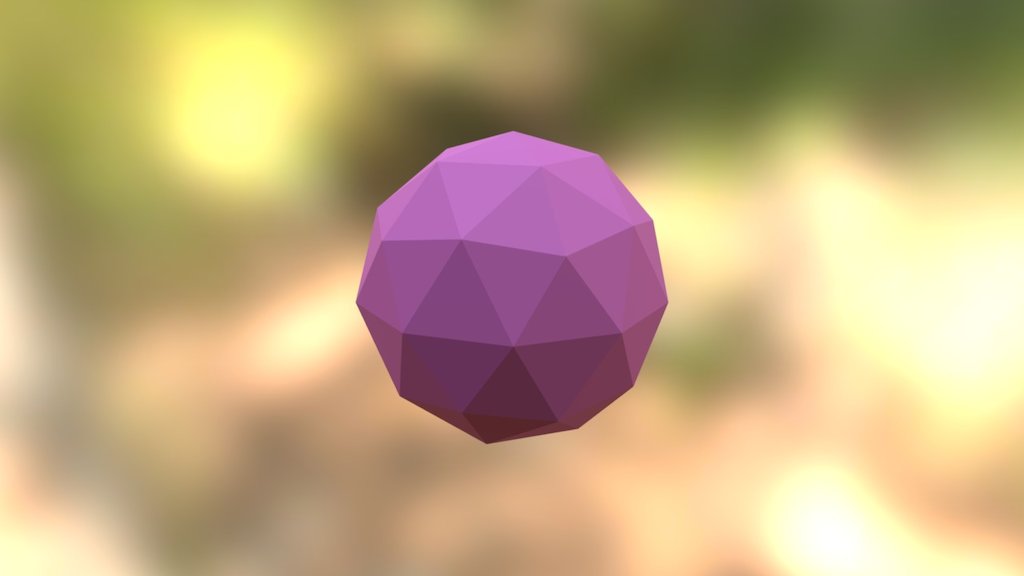 Low Poly Spherical Rock - Download Free 3D model by mankindforward ...