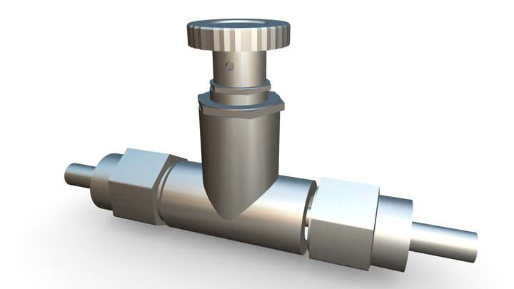 Needle Valve V2 3D Model