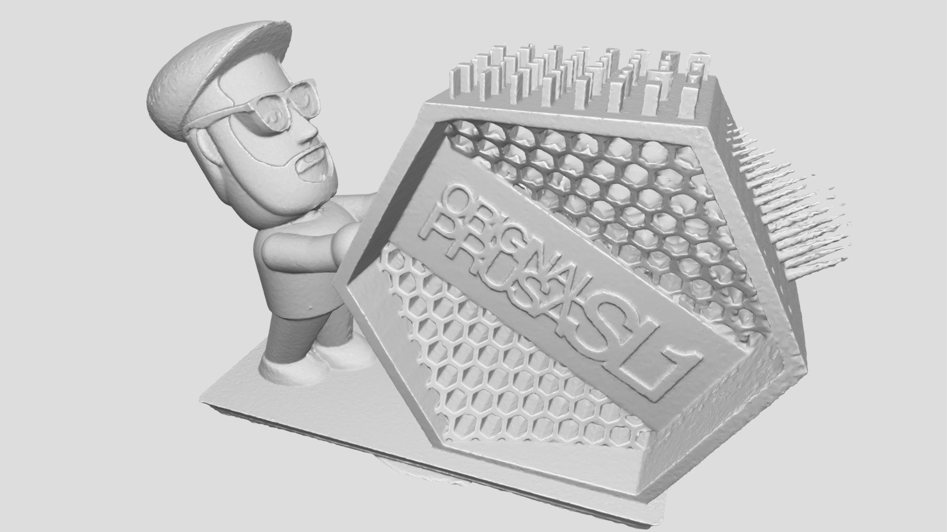 Prusa SL1 Test Object (150%) OpenScan Mini + RC
