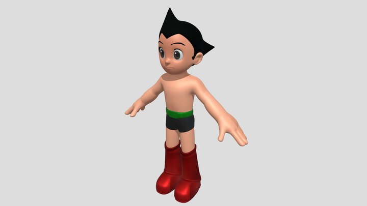 Astro boy Movie 2009 3D Model