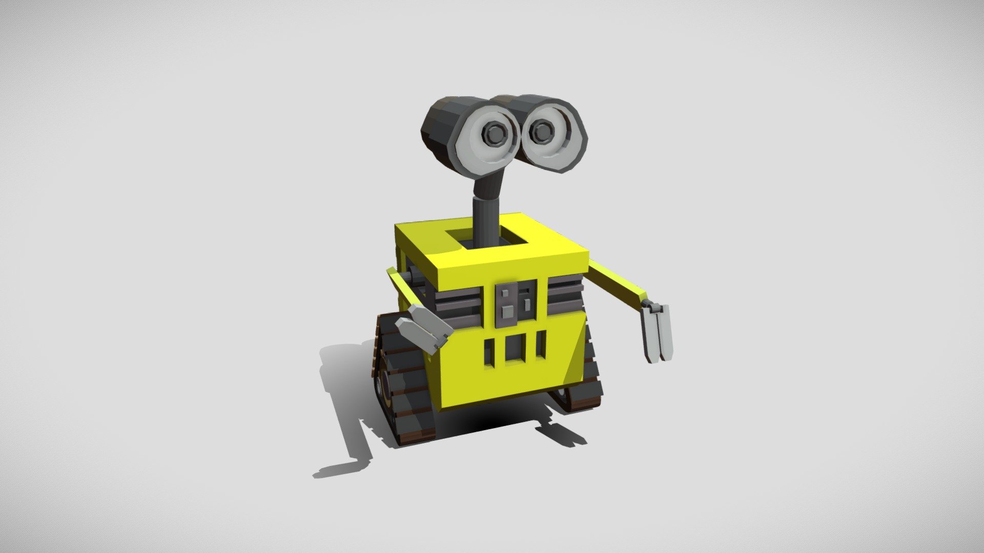 WALL-E - 3D model by fennesteenkamp [9c154c1] - Sketchfab