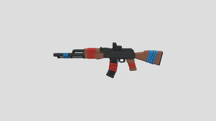 AK-47 3D Model