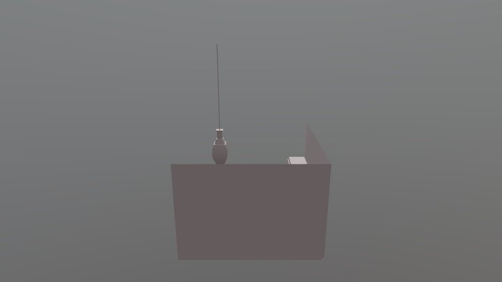 Isometric room 3D Model