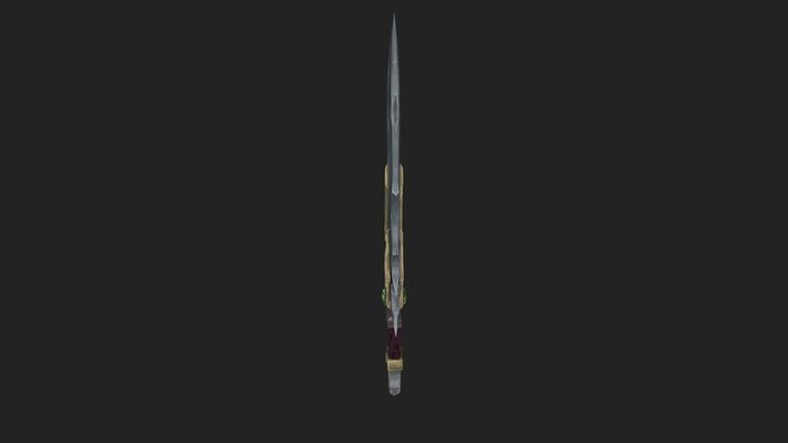 [Student Work] 3D Weapon 3D Model