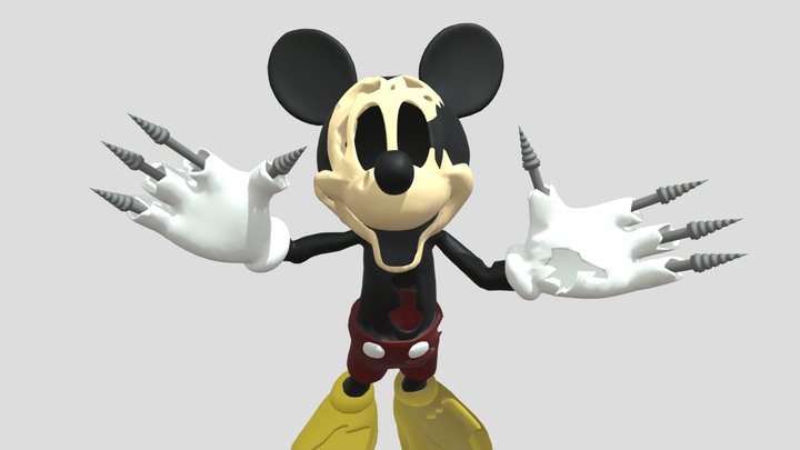 Nmickmick Jumpscare 3D Model