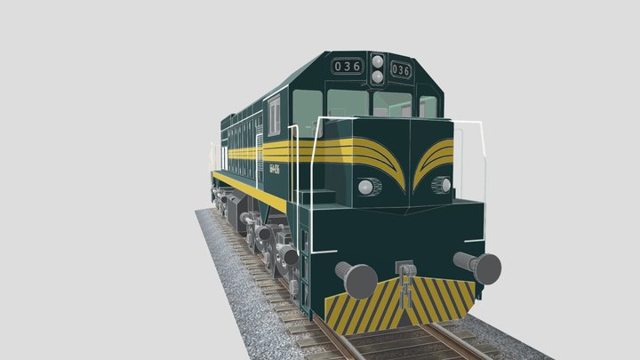GM-EMD G26C Component_4 3D Model