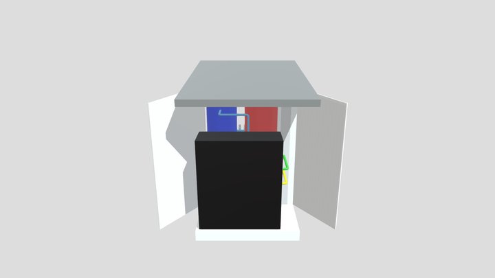 Hydronics Shed Open 3D Model