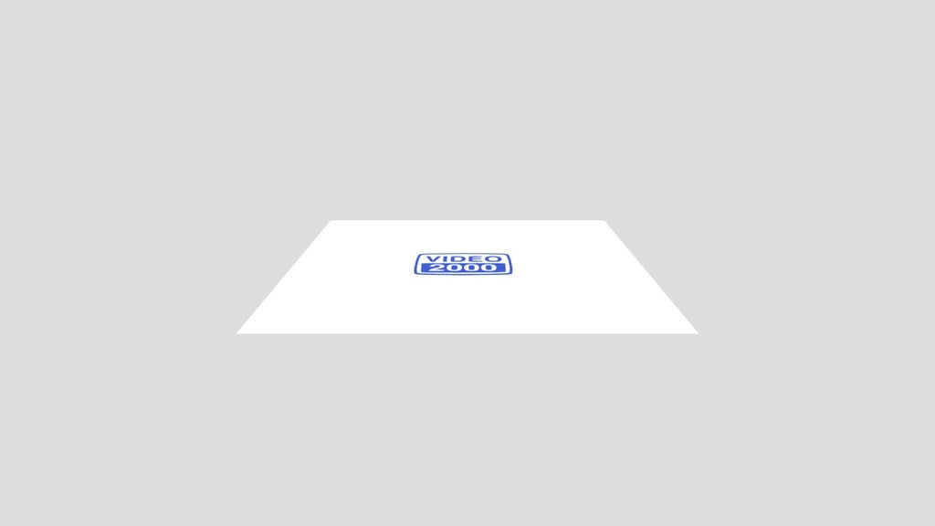 Warner Home Video Logo (Video 2000 Variant)