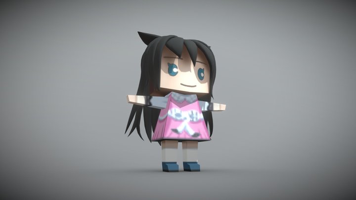 Rinnan Cube Model 3D Model