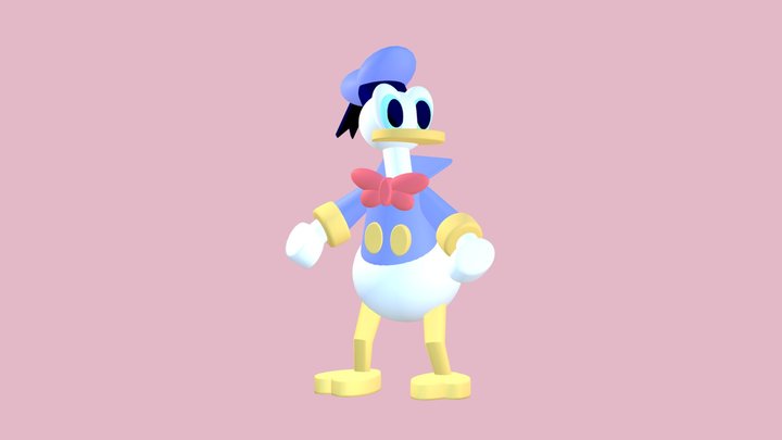 Donald 3D Model