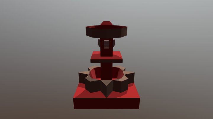 Fountain Edgar A01656535 3D Model