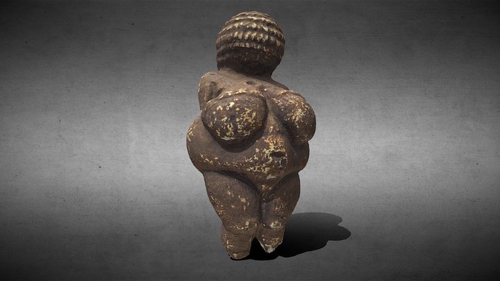 Venus of Willendorf Replica 3D Model