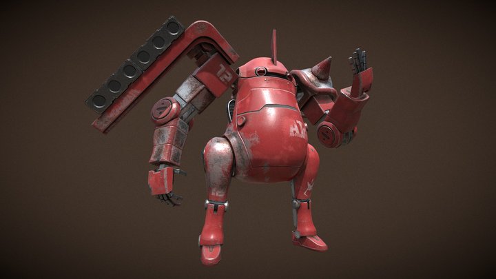 Mechatro MS-06 3D Model