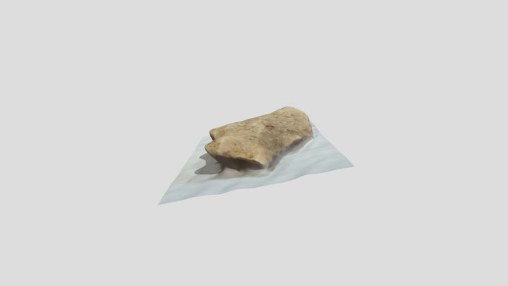 Brent Cemetery Arrowhead on Paper 3D Model