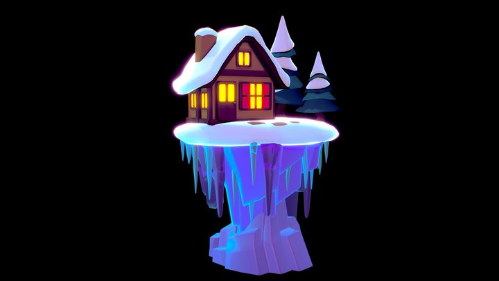 House on Iceberg don't look at the wireframe