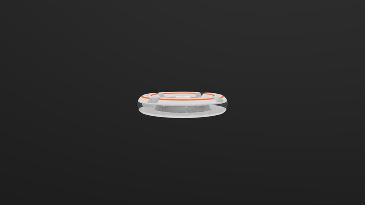 Prometheus Space Station 3D Model