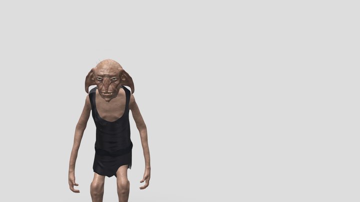 W9018823_Kreacher_Organic_Forms 3D Model
