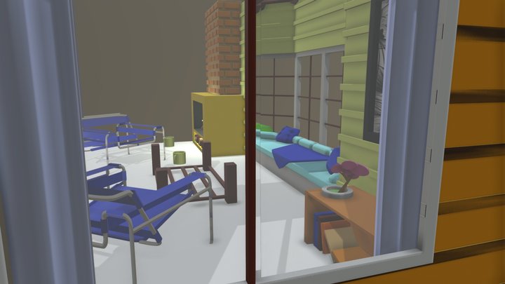 Bay Window 3D Model
