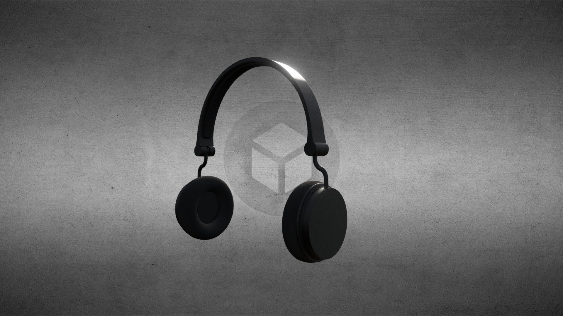 Headphones — Sketchfab embed 3D viewer
