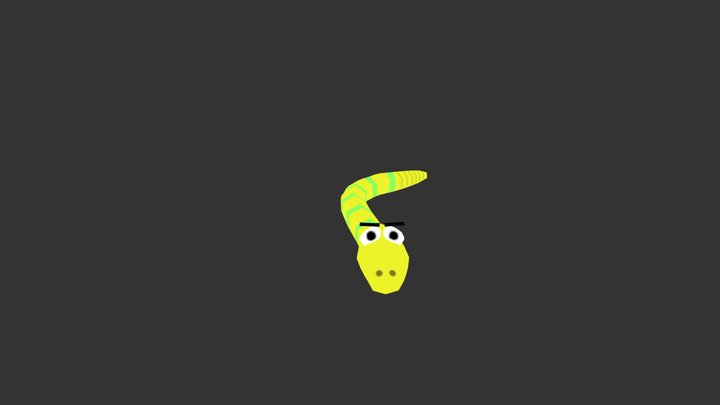 Sam Snake 3D Model
