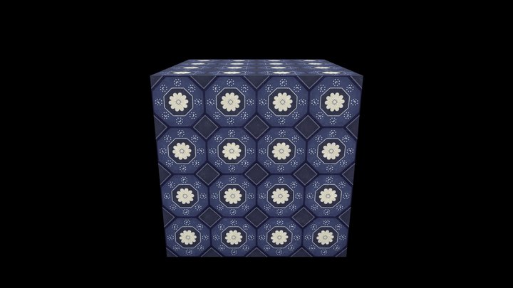 Patterned Tiles 3D Model