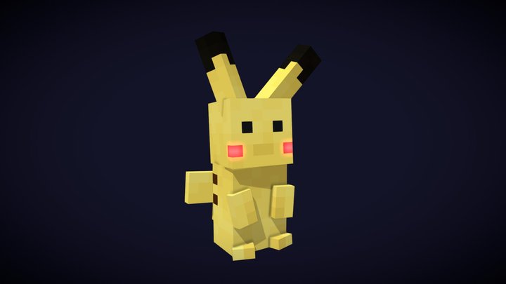 Pikachu 3D Model