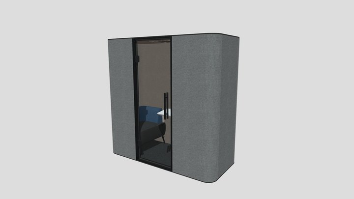 tono_MEET_1.0 meeting pod for two 3D Model