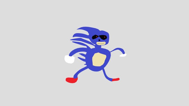 Sanic – Modello 3D gratuito STL