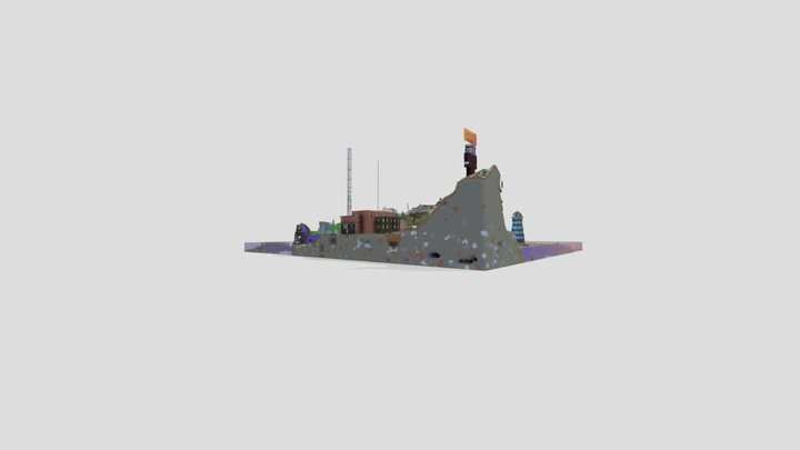 updated server creative world 3D Model
