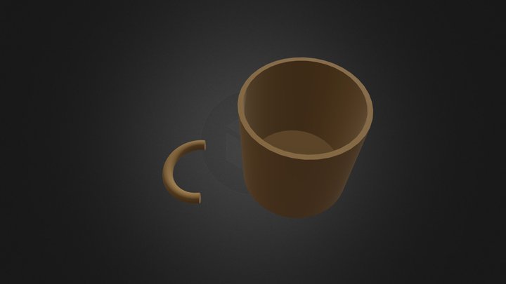 Cup and handle - 3D printable
